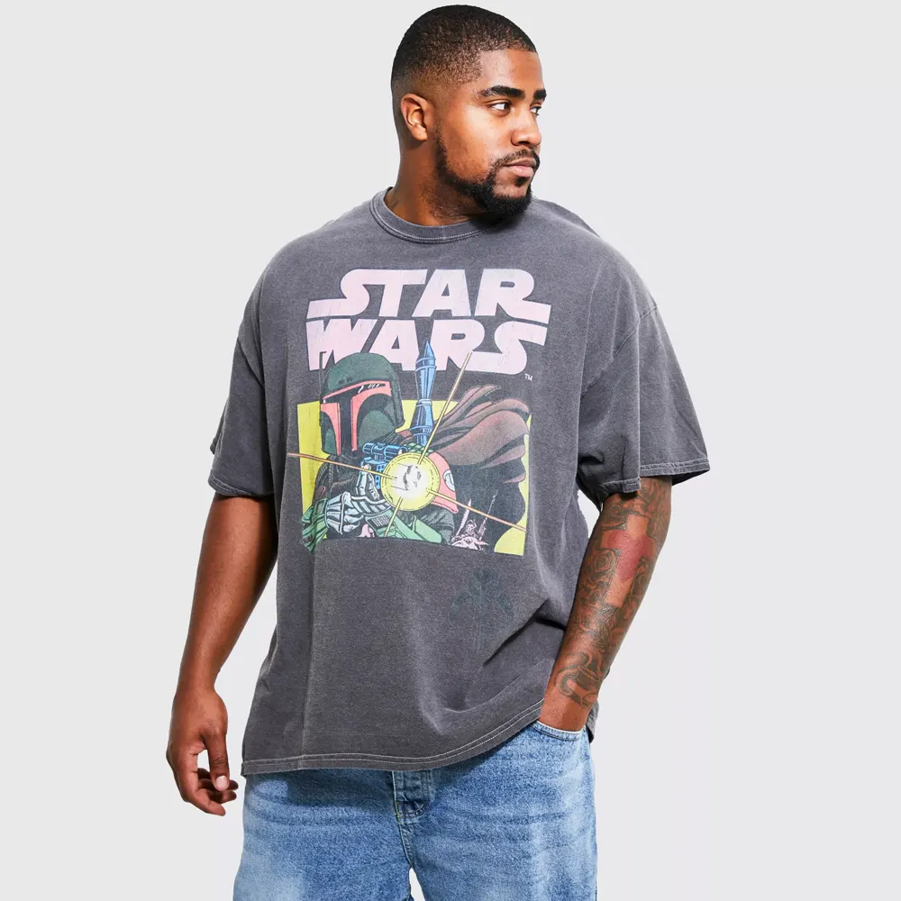 Oversized Boxy Half Sleeve Varsity T-Shirt