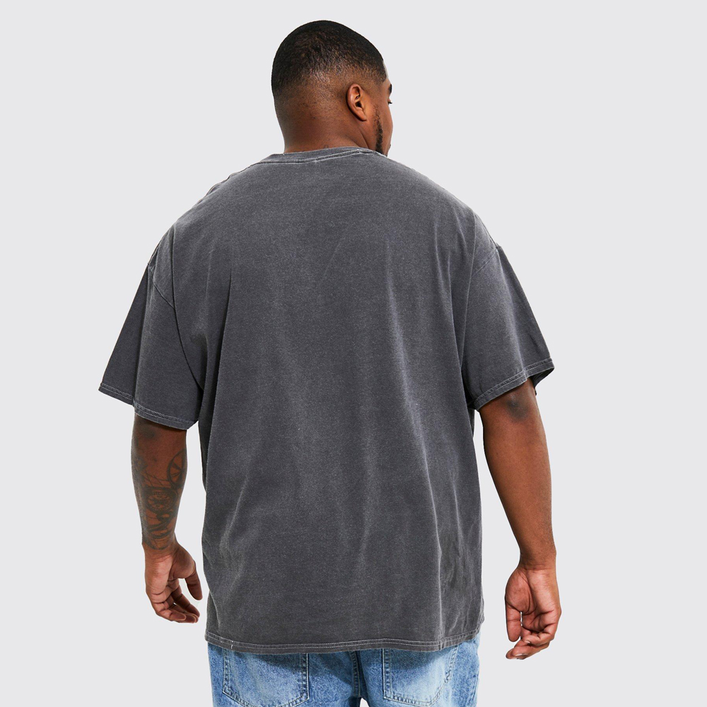 Oversized Boxy Half Sleeve Varsity T-Shirt
