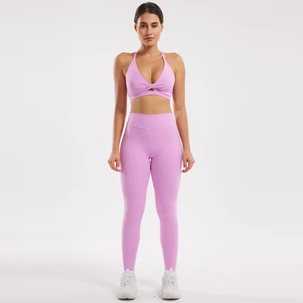 Yoga Outfits 2 Piece Gym Clothes Sets